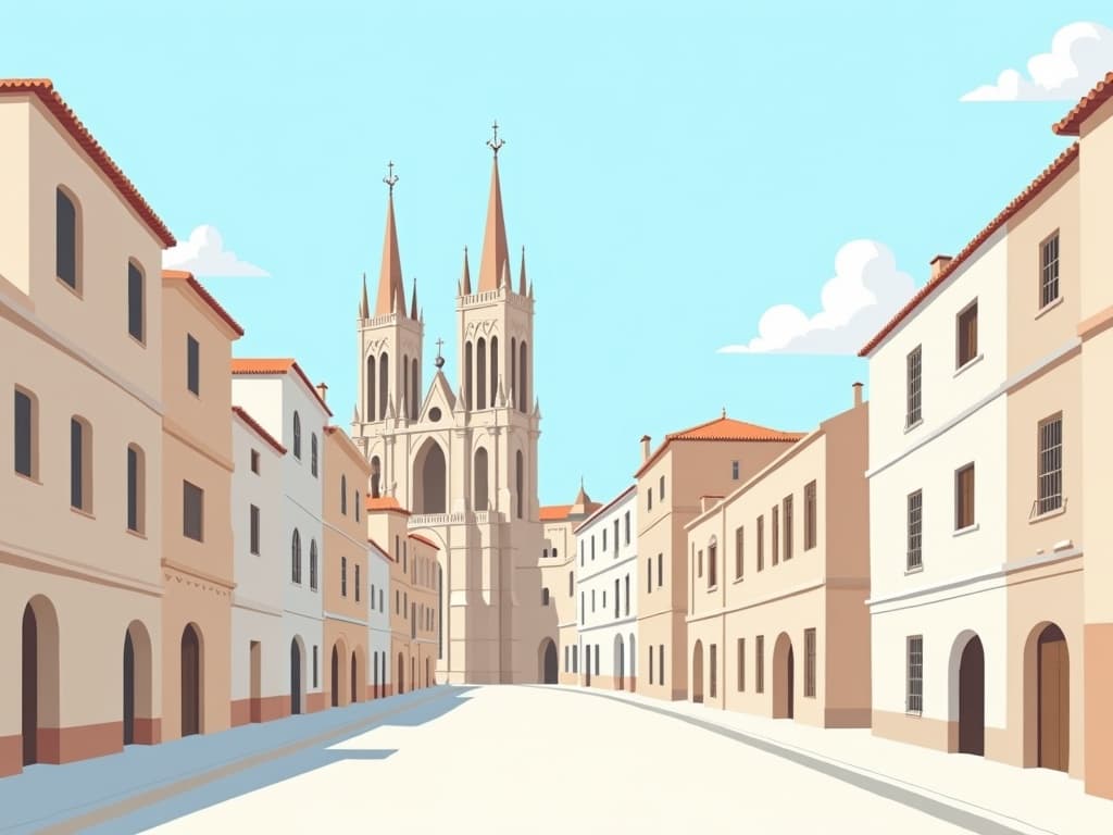 Ilustración de Casco Antiguo, Burgos