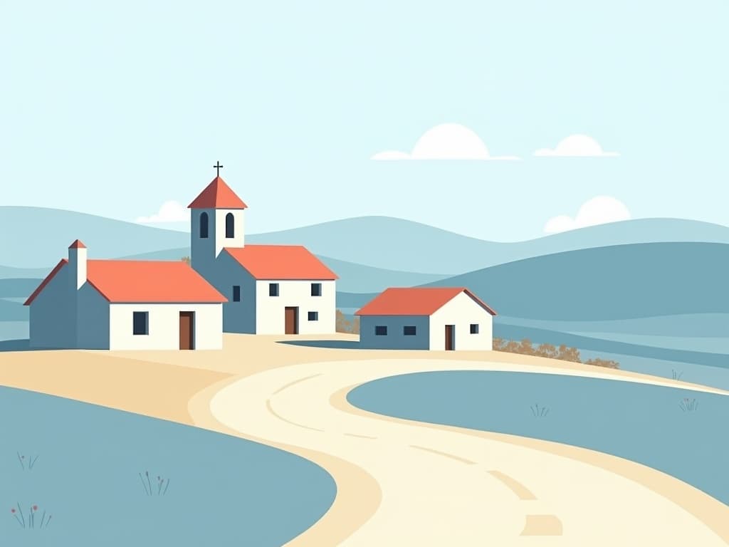 Ilustración de Las Quintanillas, Burgos
