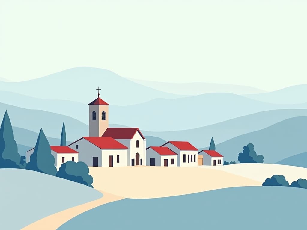 Ilustración de San Mamés de Burgos, Burgos